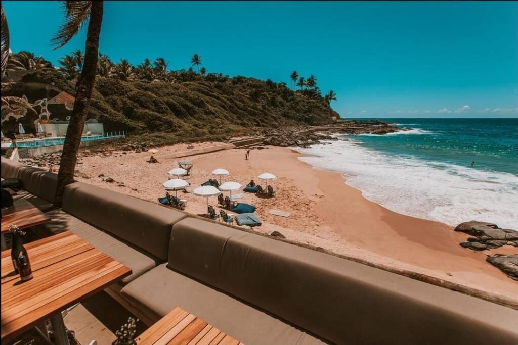 Vista Mar Nascente, Dois Quartos, Novo, No Melhor Do Rio Vermelho, Condominio Club, 1103 Salvador da Bahia Exterior foto
